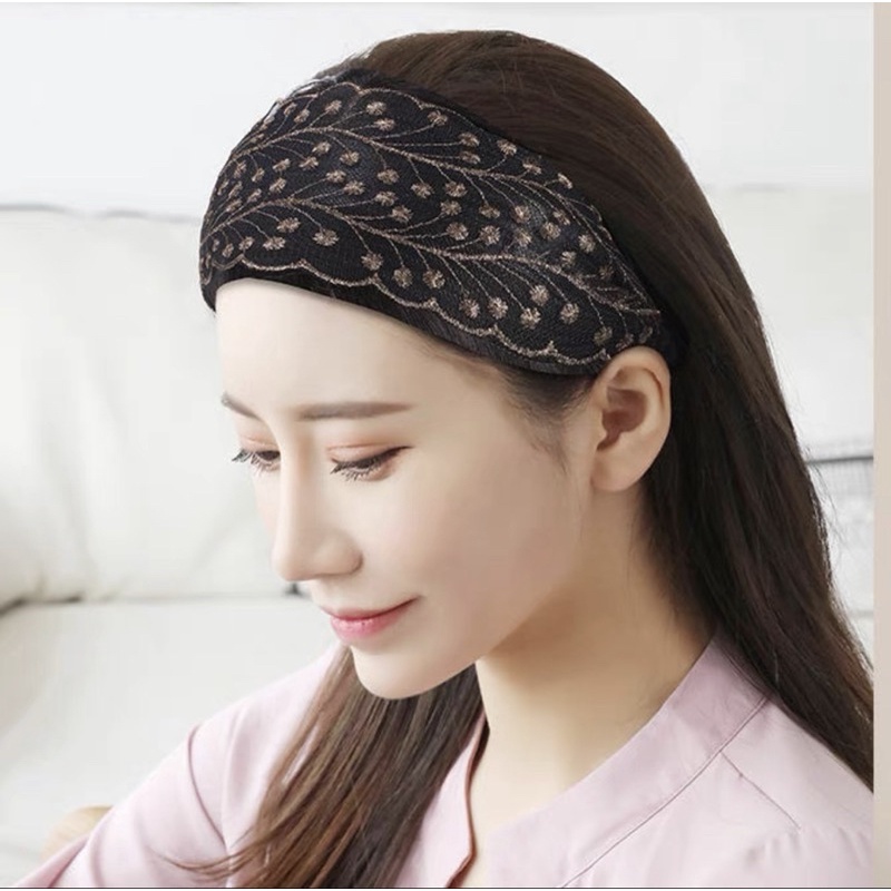 Bando-27 Bendo FASHION/Premium Bandana Simpul Twist Elastis Ala Korea Untuk Wanita Bando