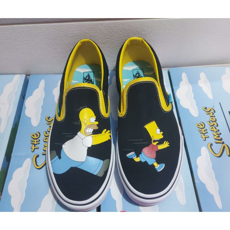 Vans Slipin x Simpsons homer bart