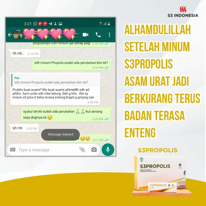 PROPOLIS/ BRAZILIAN GREEN PROPOLIS/ PROPOLIS ASLI 100% TANPA CAMPURAN BY S3 INDONESIA