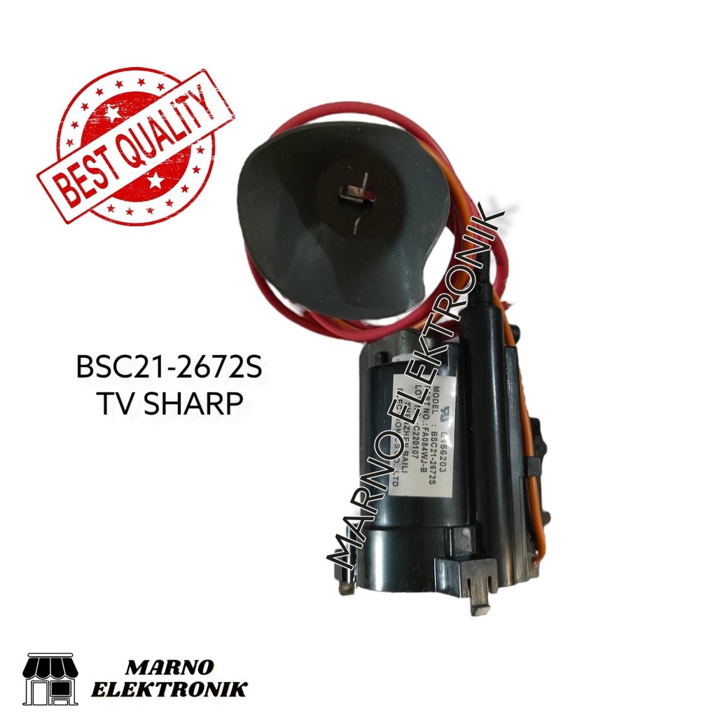 PLAYBACK TV SHARP BSC21-2672S FA084 FLYBACK BSC 21-2672S FBT BSC 21 2672S 2672 ORIGINAL ASLI
