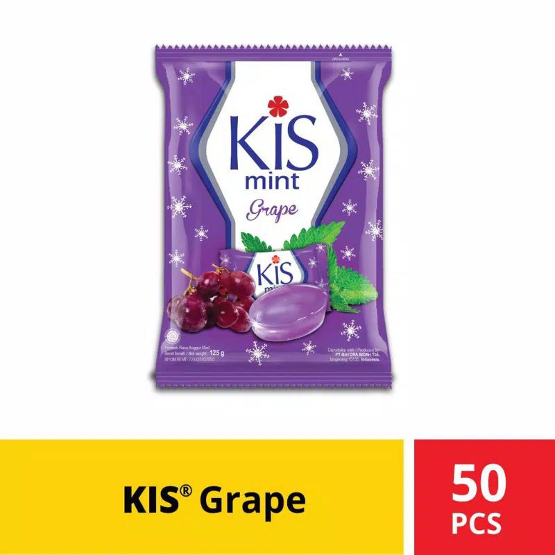 

Permen Kis Grape 50 Pcs