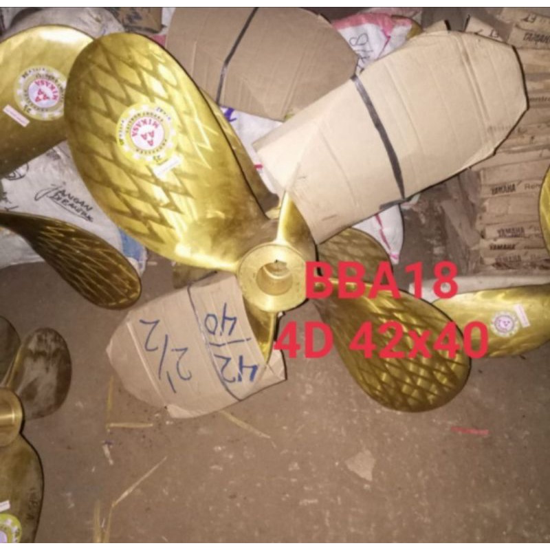 Kipas Kapal MIKASA / Propeller 4D 42x40