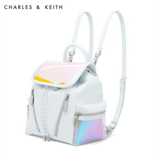 Charles & Keith Campus Zipper Backpack | Tas Ransel Import - SAG4350