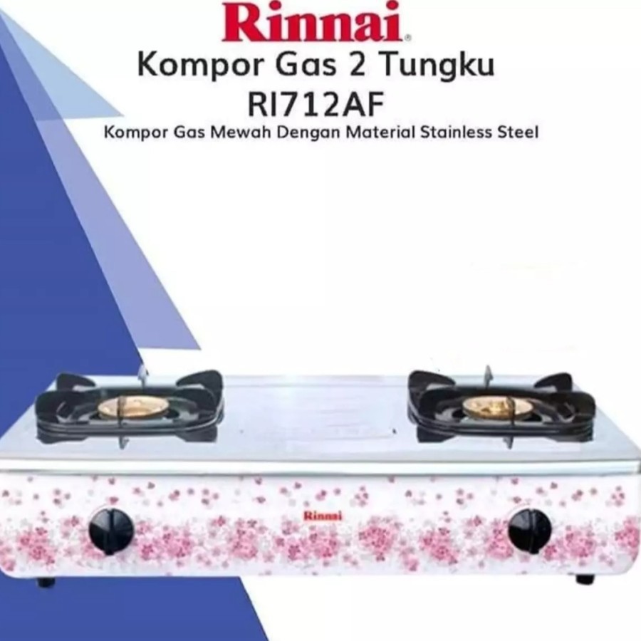 KOMPOR GAS RINNAI RI 712AF RI712AF 712-AF
