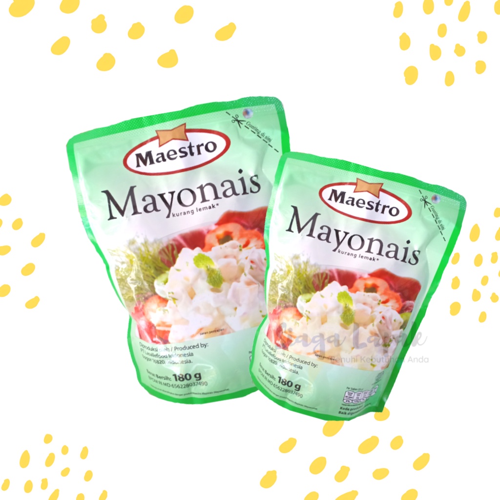 Mayonais Maestro Pouch Refil 180gr