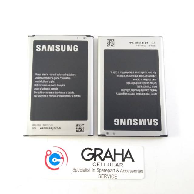 BATERAI / BATTERY / BATRE SAMSUNG N9000 / NOTE 3 ORI