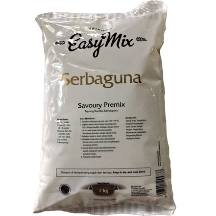 

EasyMix Serbaguna 1kg Savoury Premix - Sriboga Easy Mix Tepung Bumbu Serbaguna