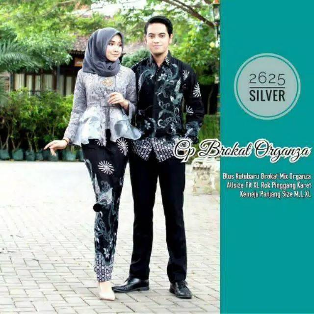 Set Couple brokat Organza/sarimbit/grosir brokat