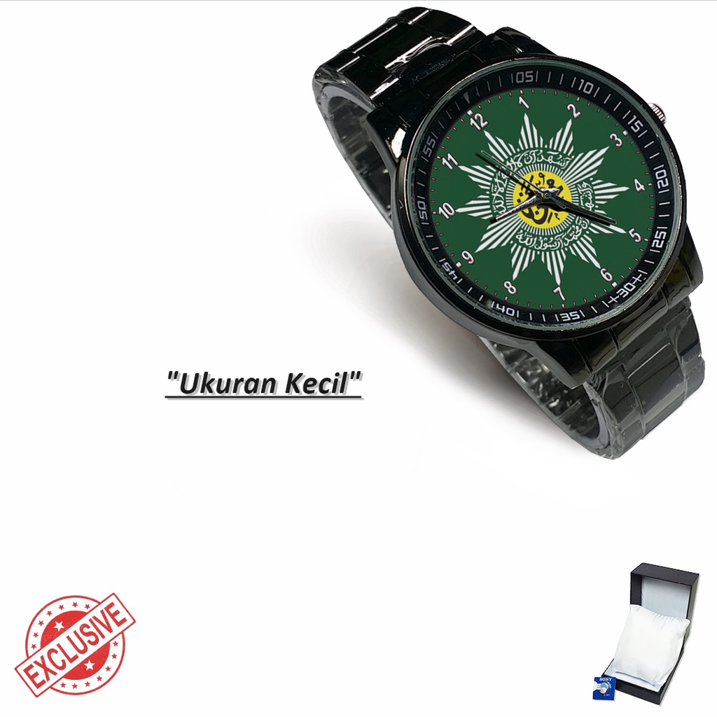 Jam Tangan Rantai Couple LOGO MUHAMMADIYAH - 3 (Mantul)