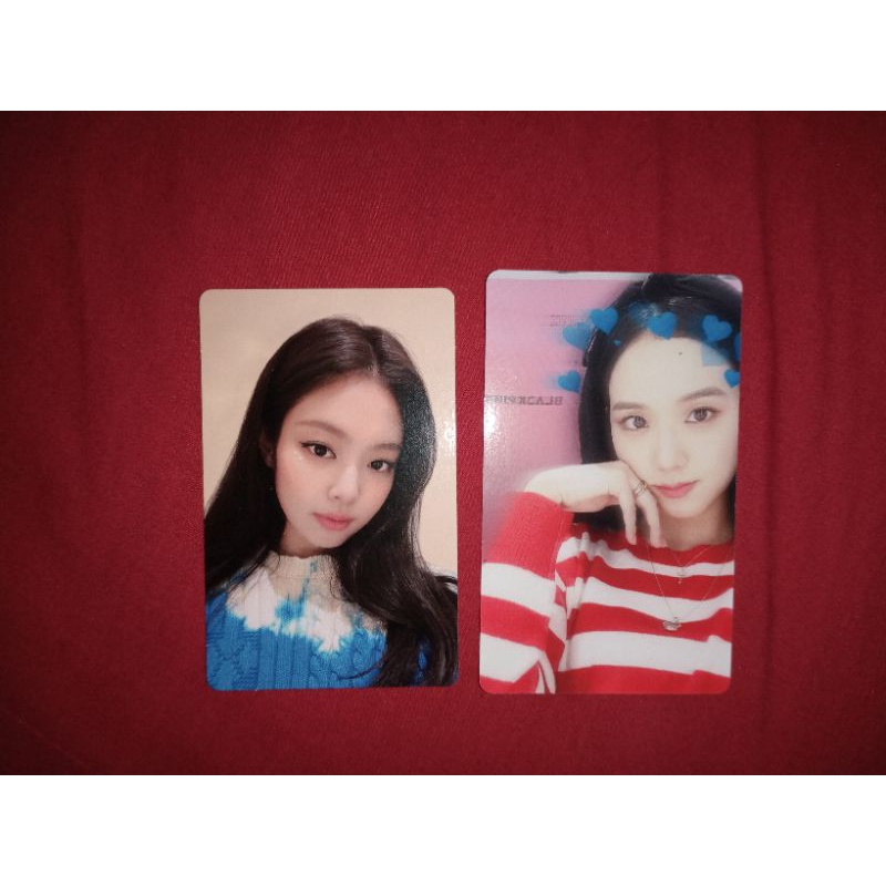 photocard pc jisoo jennie weverse jp global japan