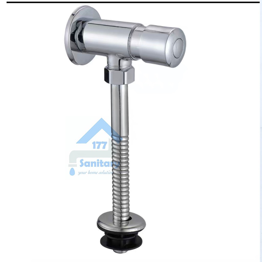 Kran Urinal Kuningan Murah VL9313 - Push Keran Mumer Push toilet berdiri cowok Closet Faucet kloser urinel kran tekan/D47