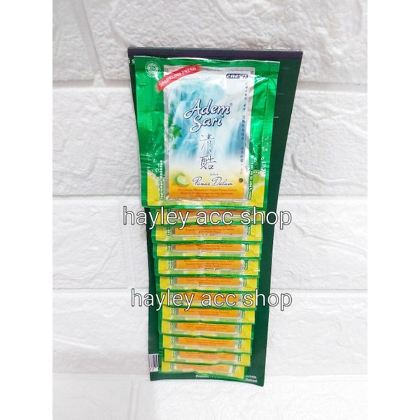 Adem Sari Sachet Sak (1 lembar isi 12 sachet)