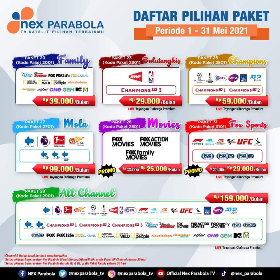 Receiver Parabola Mola Nex Parabola Hitam Shopee Indonesia