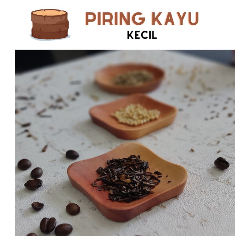 Tempat Saus Wadah Saus Tempat Lombok Piring Cabe Piring Kayu Kecil
