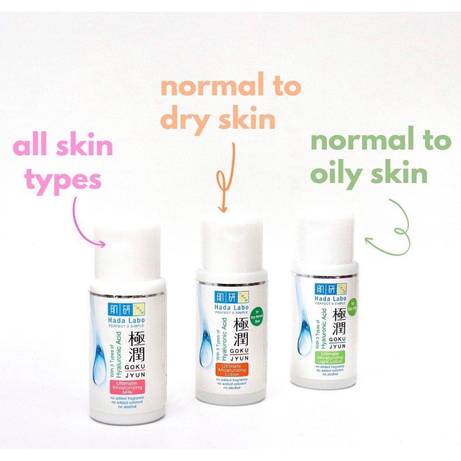 HADA LABO GOKUJYUN Ultimate Moisturizing Perawatan Wajah