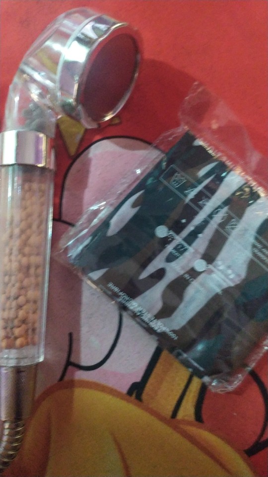 Kepala Shower Filter Aerator 4in1 Mineral Ion Pressure Shower Head Spa Bonus Selang