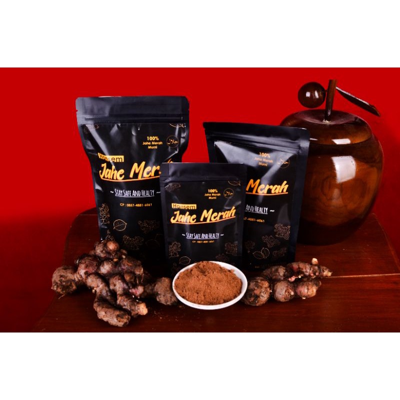 

Jahe merah bubuk 100% jahe murni