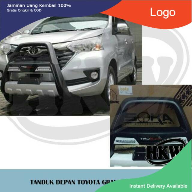 Pengaman depan bumper depan tanduk depan mobil avanza xenia