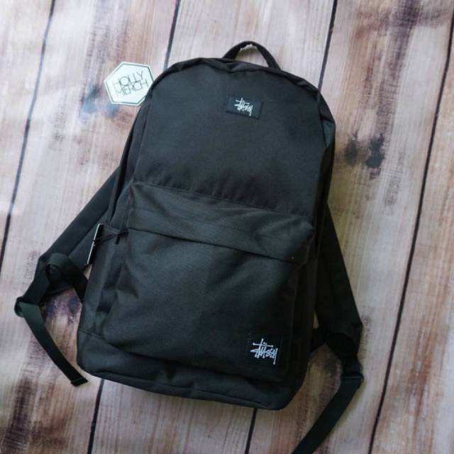 Tas sekolah stussy hitam