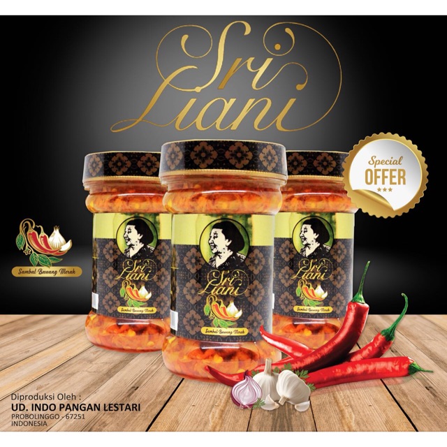 

TERMURAH !! Sambal SRILIANI INDONESIA PALING BEST SELLER