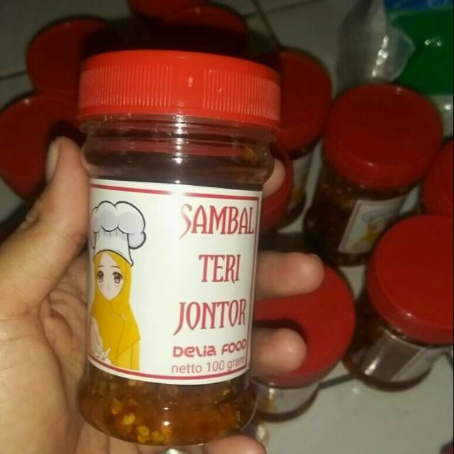 

Sambal Teri Jontor Extra Pedas Sambel nya Nampol Abiz