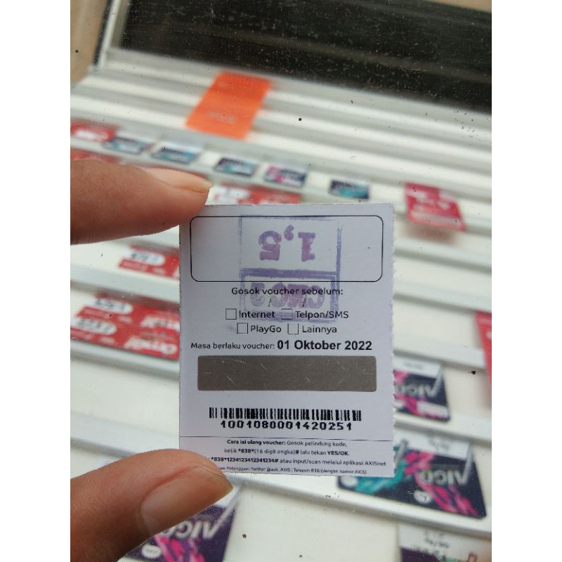 VOUCHER AXIS 1,5 BULAN