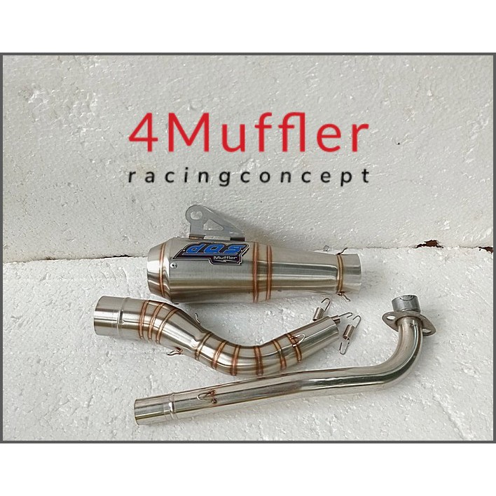 Knalpot Dos Nmax Racing / Knalpot Nmax New / Knalpot Nmax Old / Knalpot Nmax Ngebas Suara Adem