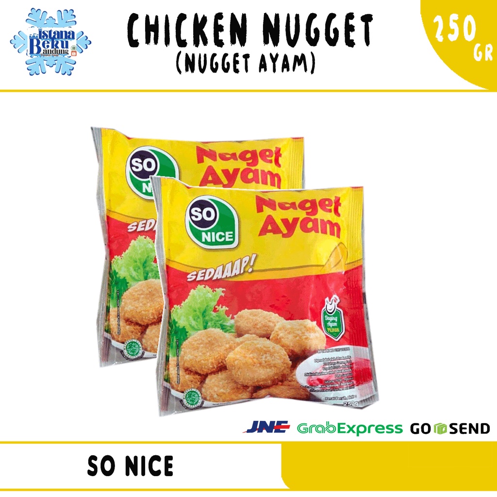 

So Nice Sedaap Nugget (naget ayam) 250gr