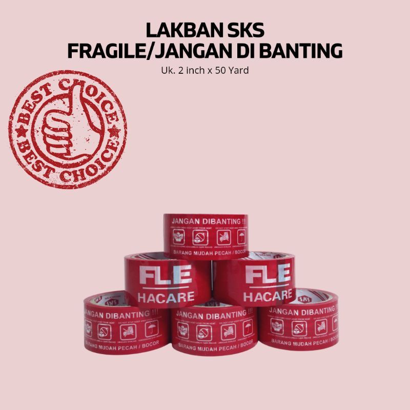 

Lakban FRAGILE LAKBAN JANGAN DIBANTING