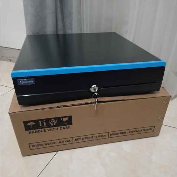 Laci Uang Sharkpos CD420 Cash Drawer CD-408 / CD-420 Kotak Uang Tempat Uang Kasir UL400 / K410 / MK410 Support RJ11 Printer Bluetooth