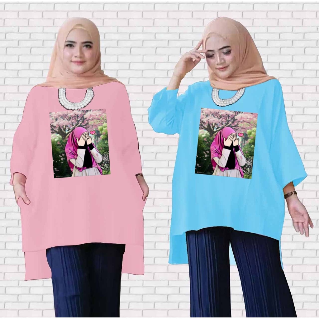 TUNIK KAOS WANITA/ TUNIK DEWASA JUMBO LD 130/TUNIK VIRAL 2022/KAOS OVERSIZE KAOS VIRAL TUNIK