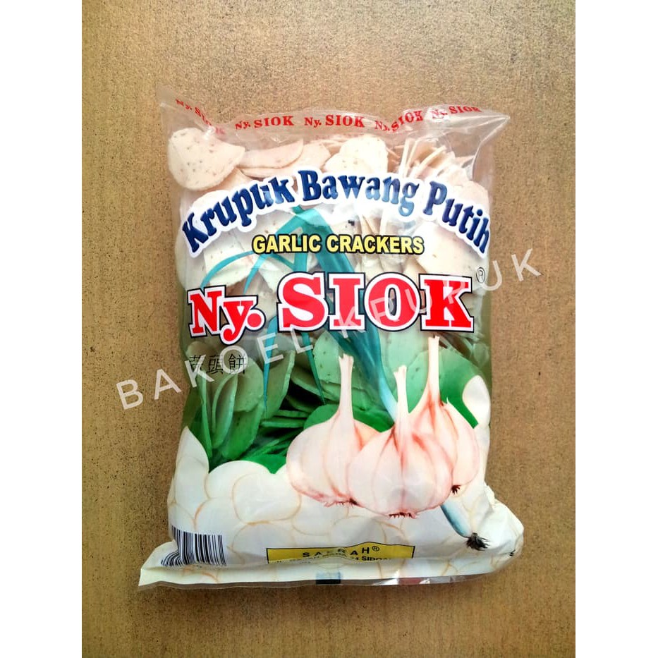 

Krupuk Kerupuk Bawang Garlic Crackers Ny Siok 500gr