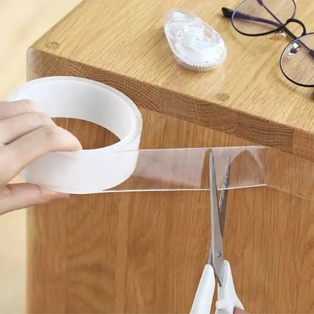 

Lucu Nano Magic Seal Tape Reusable Double Sided A Trendi