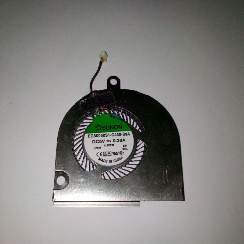 KIPAS FAN LAPTOP DELL Latitude E5550 5550 P37F EG50050S1-C450-S9A DC5V 0.38A GARANSI