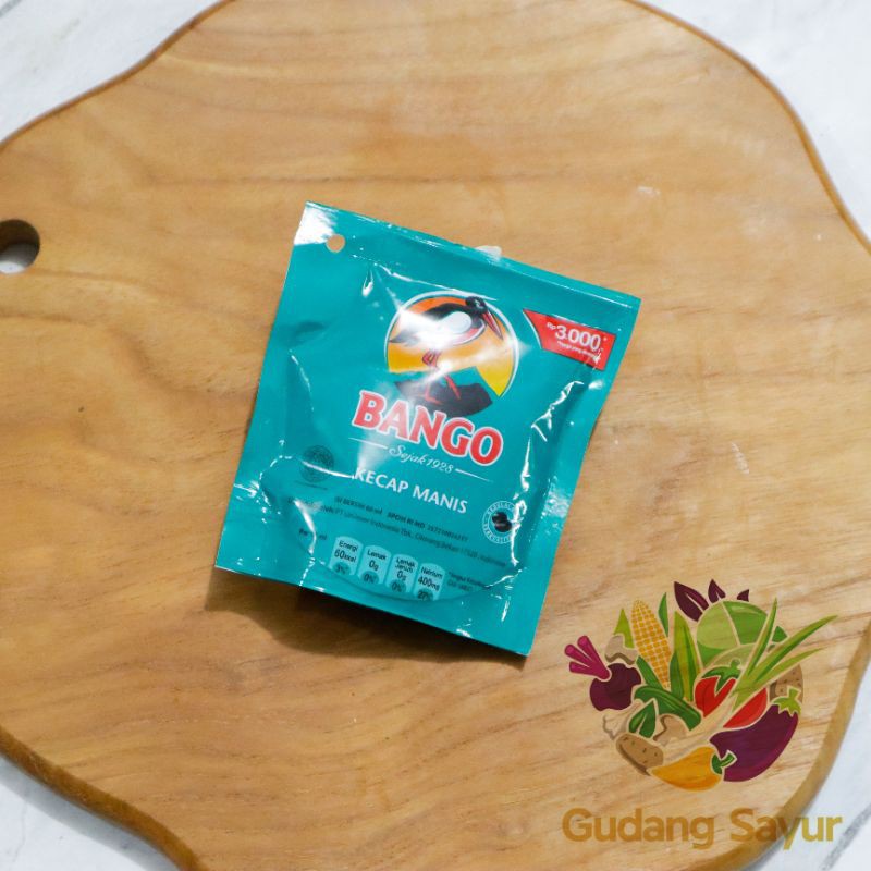 

Gudang Sayur - Kecap Bango Sachet 60 ml (3000) - Bumbu