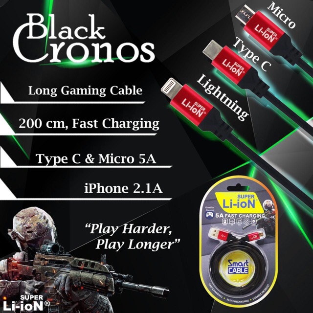 Kabel data Fast Charging Super li-ion