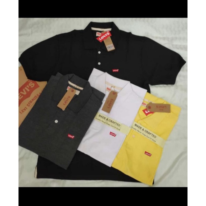 POLO SHIRT PRIA LEVIS LENGAN PENDEK - KERAH POLO SHIRT LEVIS DISTRO