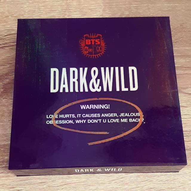 UNSEALED ALBUM BTS DARK&WILD