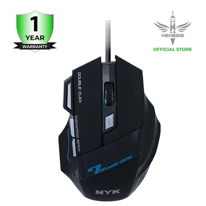 Mouse gaming nyk wired usb 2400dpi scorpion G07 - Mice Usb kabel double click G-07