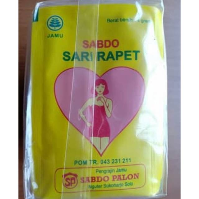 

Jamu Herbal Serbuk Sabdo Sari Rapet Kesehatan Wanita 1 pack 10 sachet