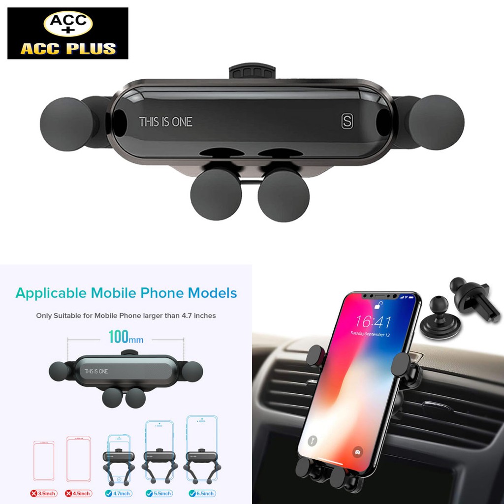 Jual Gps Car Holder This Is One Air vent Universal car holder Gravity Sensing For Smartphone / Hp