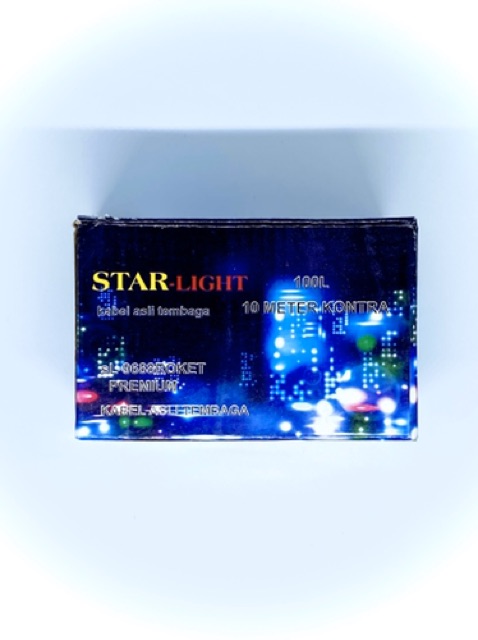 Star Light - Lampu Hias/Natal LED (10 m / 100 lampu)