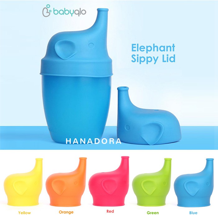 BabyQlo Elephant Sippy Lid BQCL9007