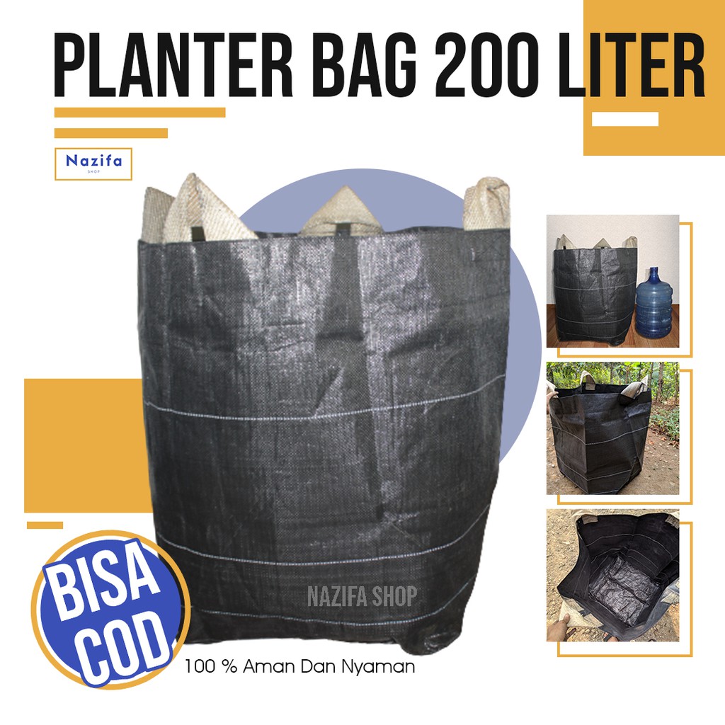 TPO Planterbag 200 Liter Growing Bag Tanaman Besar Pot Berdiri Ukuran Jumbo PLANTERBAG