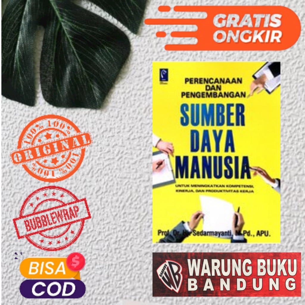 Jual BUKU PERENCANAAN DAN PENGEMBANGAN SUMBER DAYA MANUSIA - PROF. DR ...