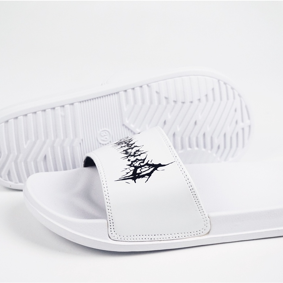 [ WHITE SERIES ] Sandal slop / Sandal Slide / sendal slide slippers  Footwear original Supply.Co