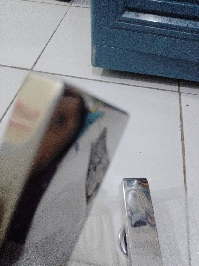 Handle Pintu Minimalis Stainless 1set+kunci