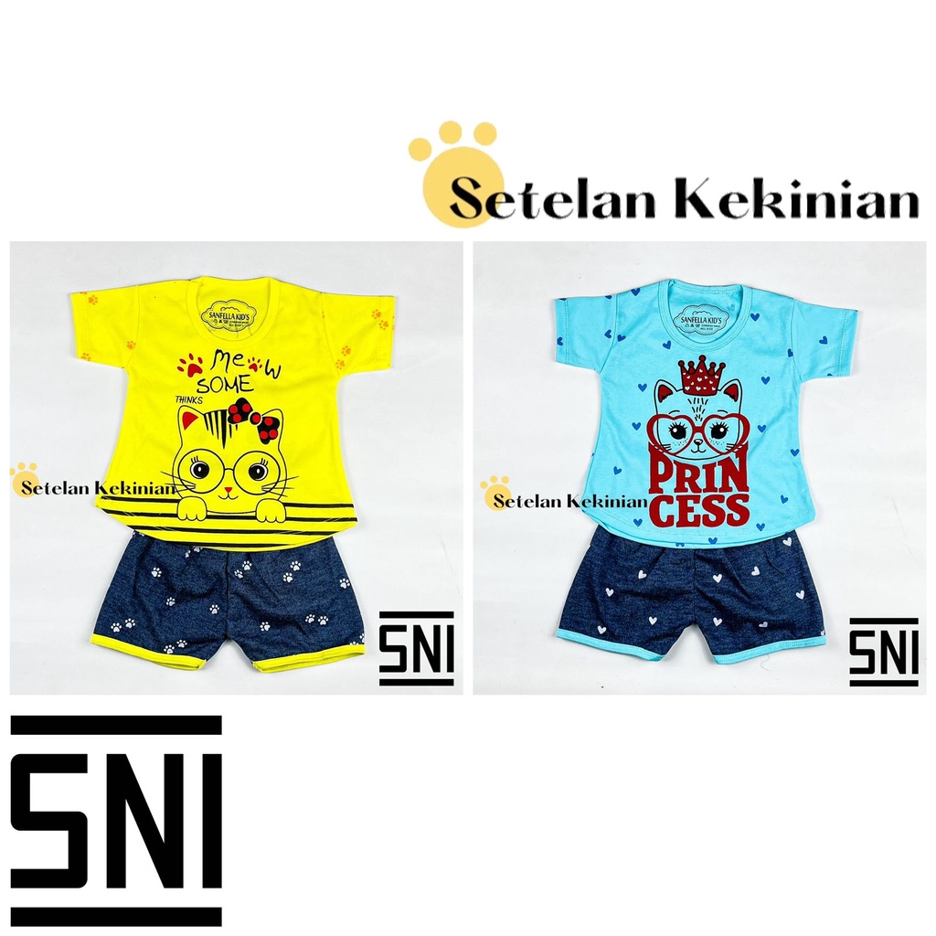 [SK] Set Anak Perempuan 3bln-12bln Baju Anak Cewek Lucu Newborn Setelan Baby Murah Girl Kado Lahiran