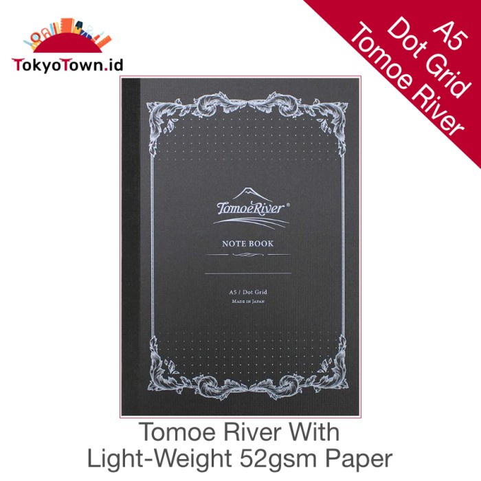 

[RESTOCK] Tomoe River Notebook A5 # journal, bujo - Dot Grid