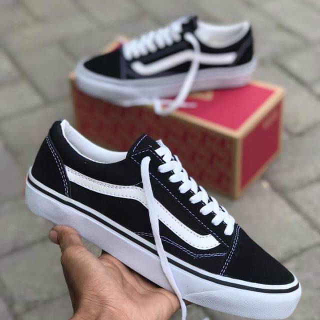  SEPATU  VANS  OLD SKOOL PREMIUM Vans  Oldskool Shopee  